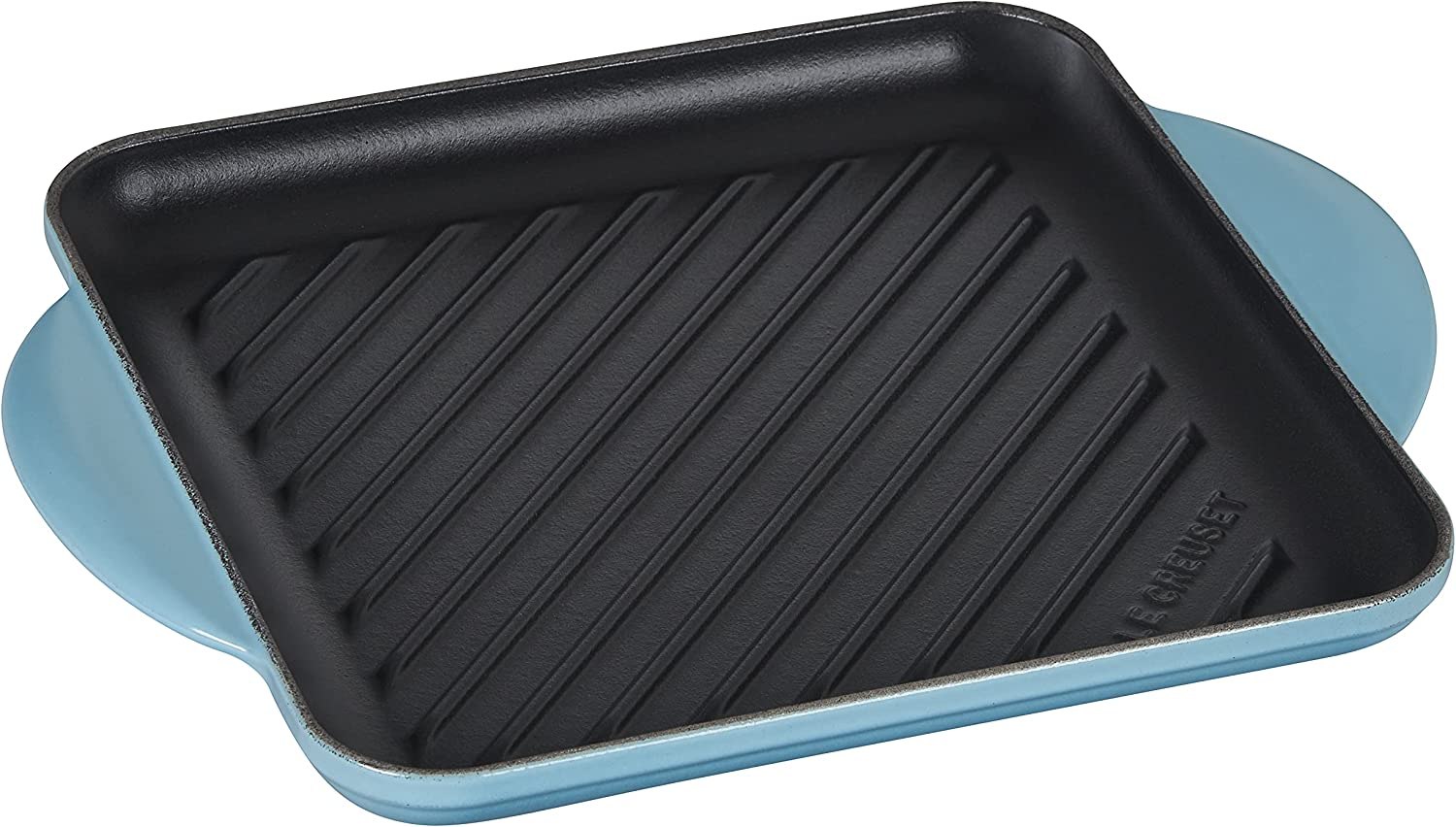 Le Creuset Enameled Cast Iron Square Grill, 9.5-Inch