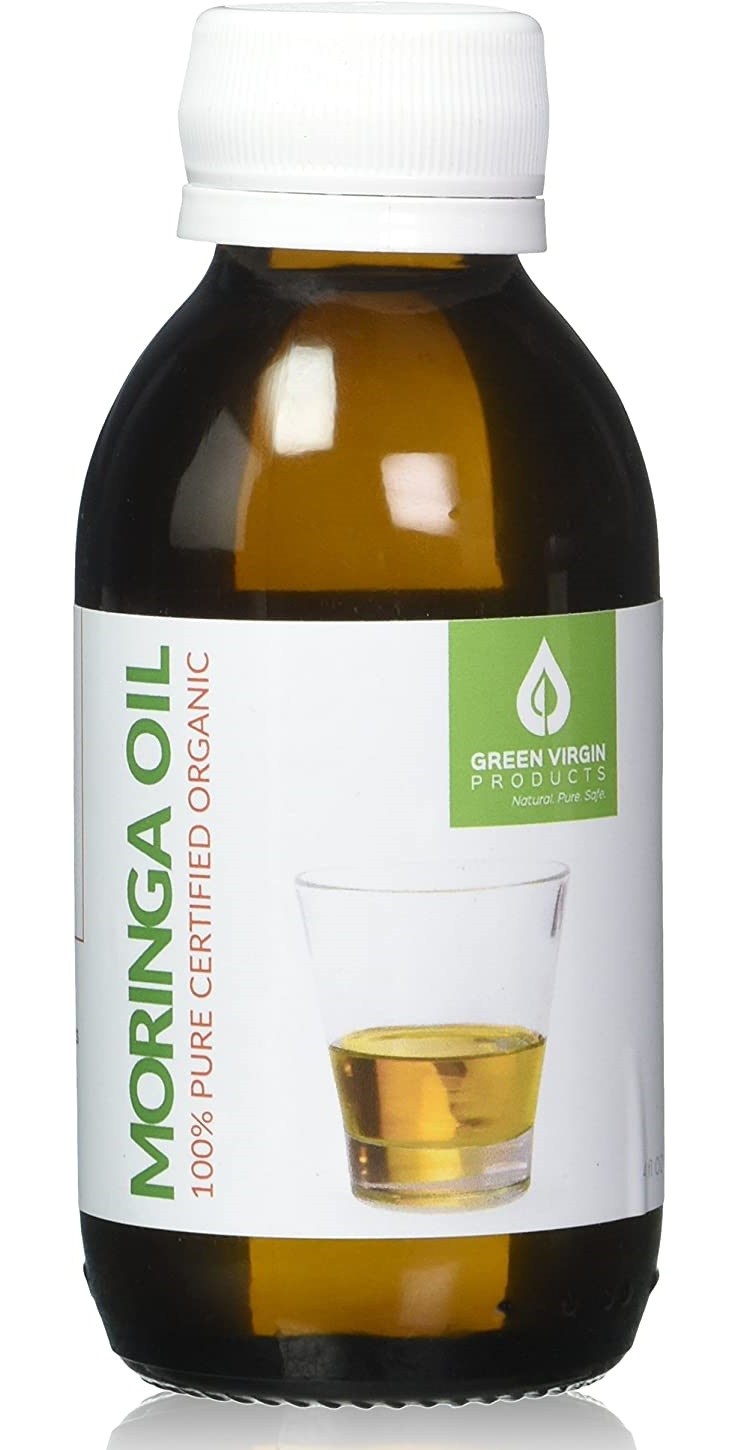 Green Virgin Products Cold Pressed Moringa Oil, 4 oz.