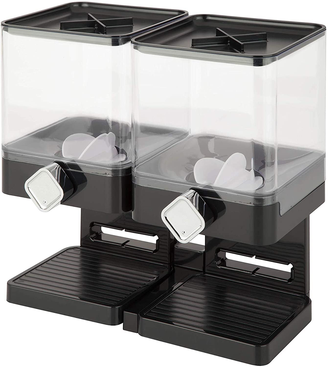 Zevro Compact Dry Food Dispenser, Dual Control