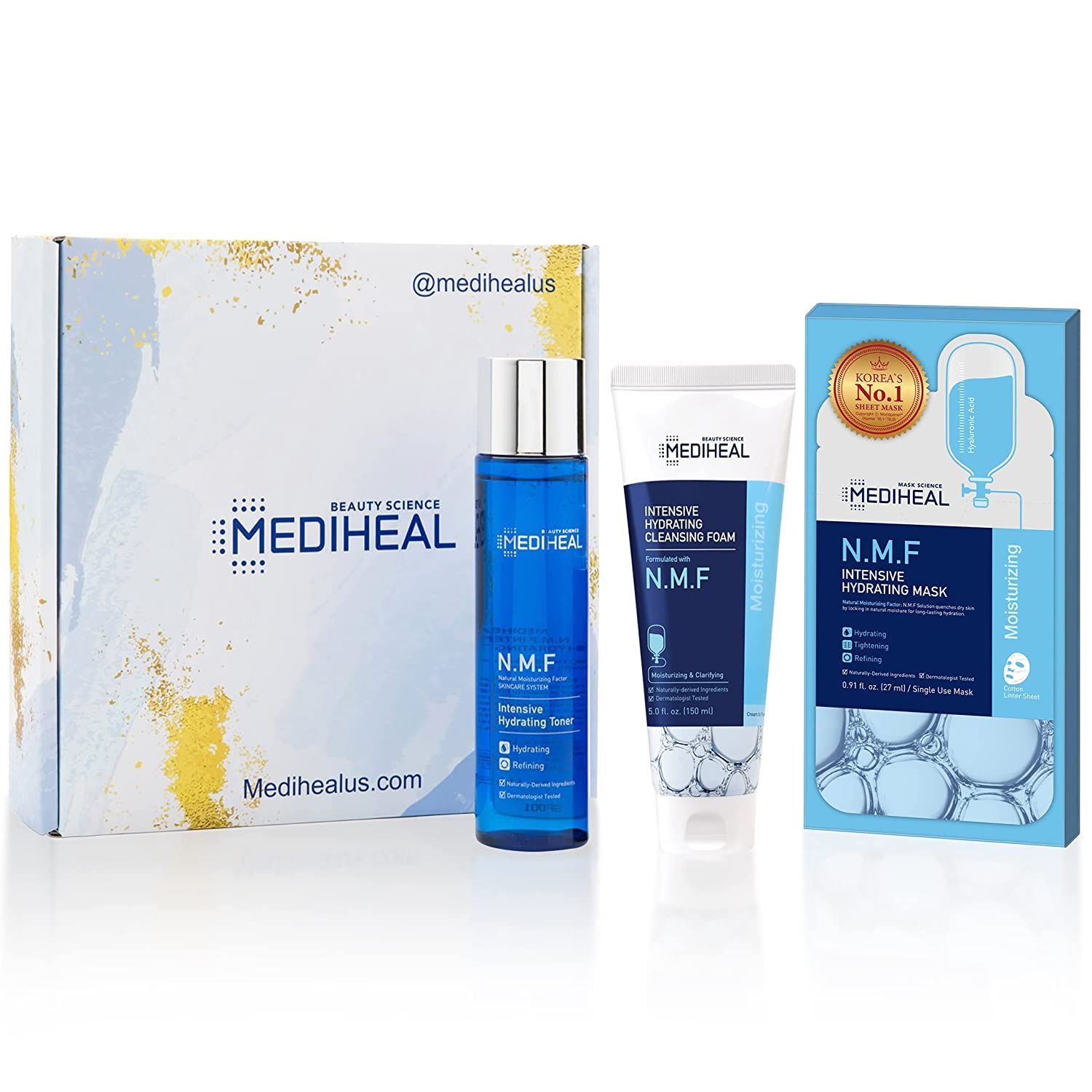 Mediheal Triple Step Power Hydration Set