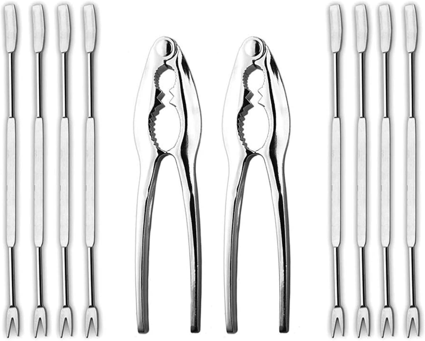 Hiware Stainless Steel Seafood Crackers &amp; Forks