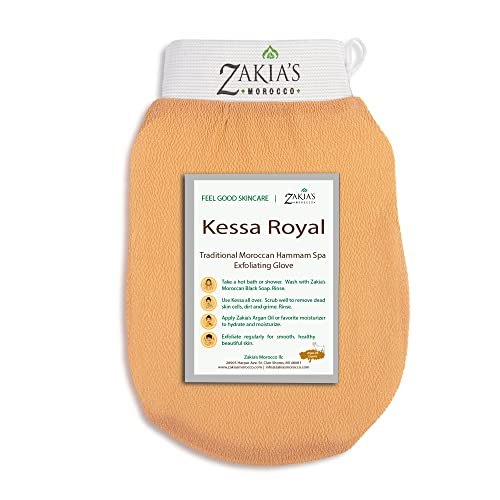 Zakia&#039;s Morocco The Original Kessa Hammam Scrubbing Glove