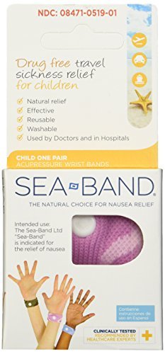 Sea-Band Wristband Child Morning &amp; Travel Sickness (Pack of 2)