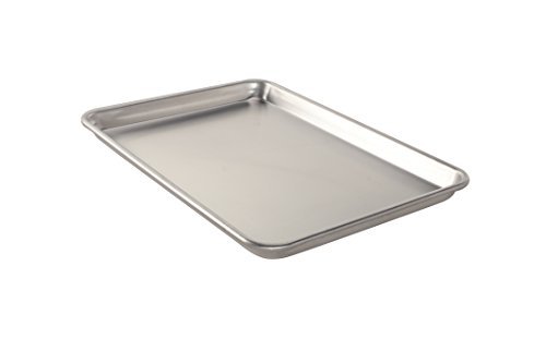 Nordic Ware Natural Aluminum Commercial Baker&#039;s Jelly Roll Baking Sheet