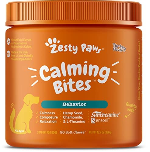 Zesty Paws Stress and Anxiety Calming Bites