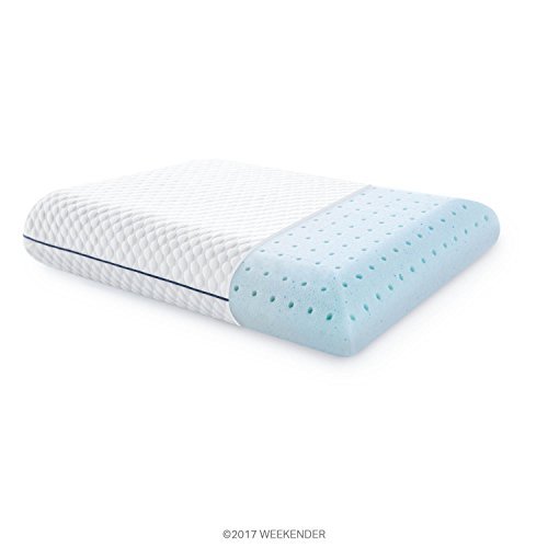 WEEKENDER Ventilated Gel Memory Foam Pillow