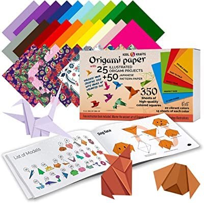 Japanese Origami Paper Pack: More than 250 Sheets of Origami Paper in 16  Traditional Patterns