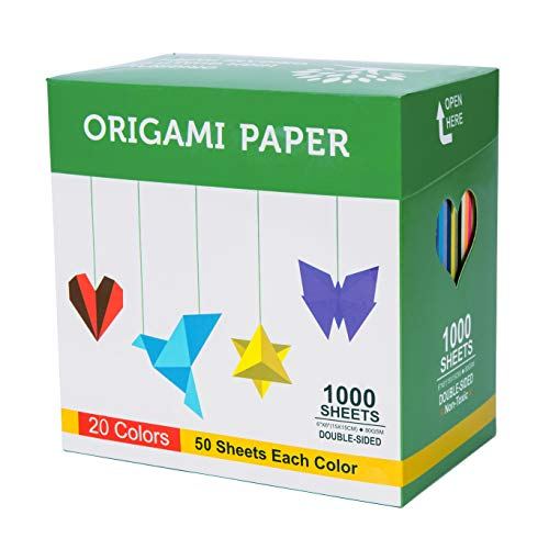 Buying Guide  Gamenote Colorful Kids Origami Kit 120 Double Sided