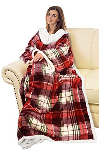 Catalonia Sherpa Wearable Blanket