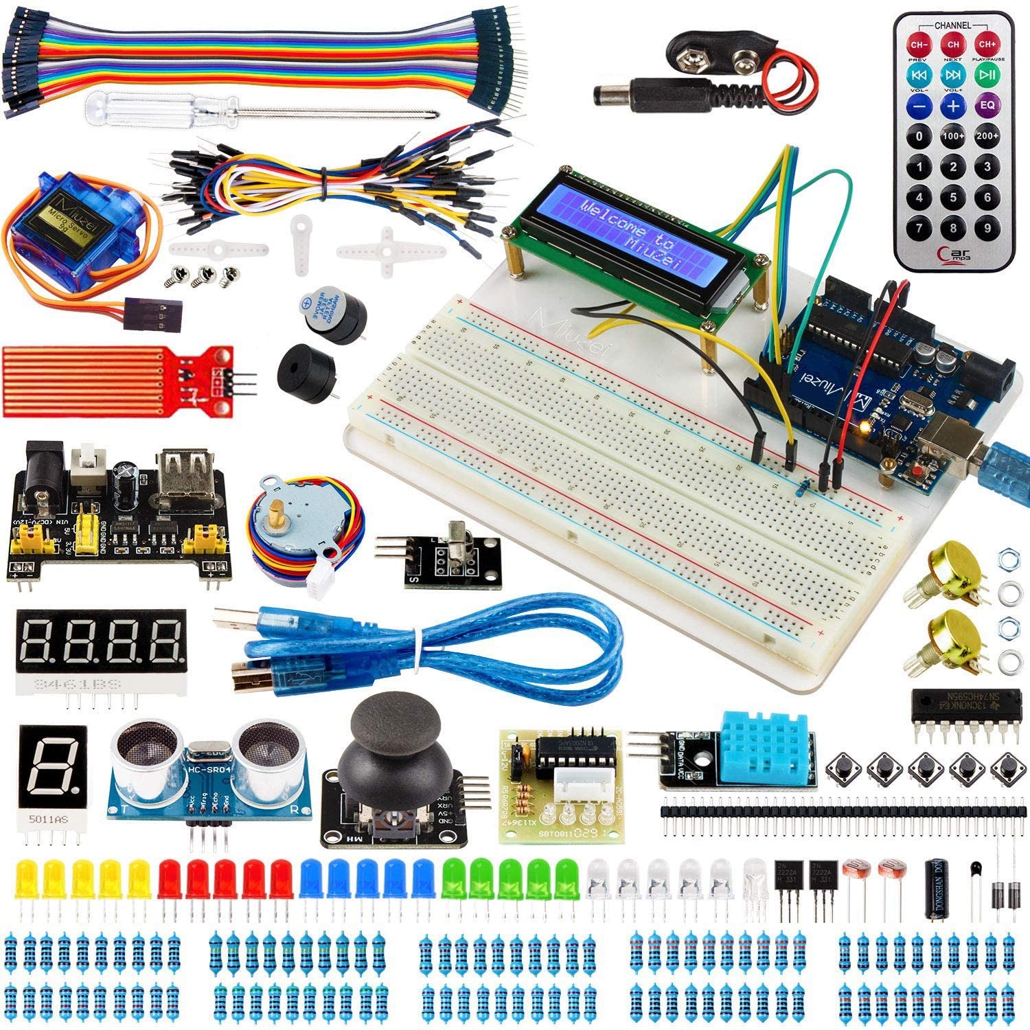 Best Arduino UNO Kit for Beginners - Elegoo Starter Kit with Complete set  of Sensors 