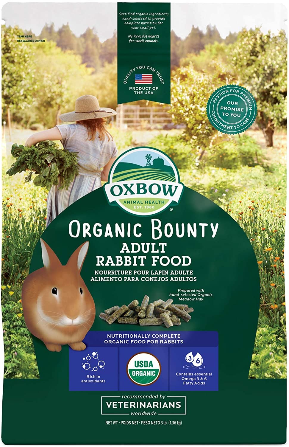 best organic rabbit food