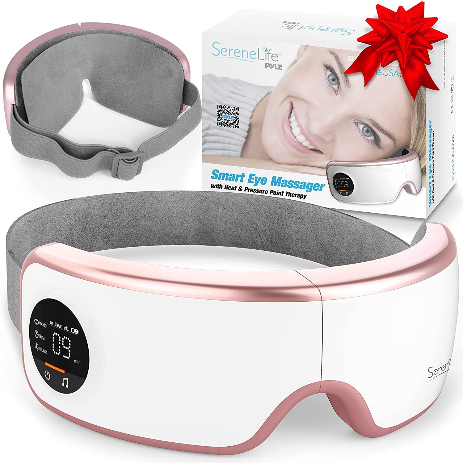 SereneLife Stress Therapy Electric Eye Massager