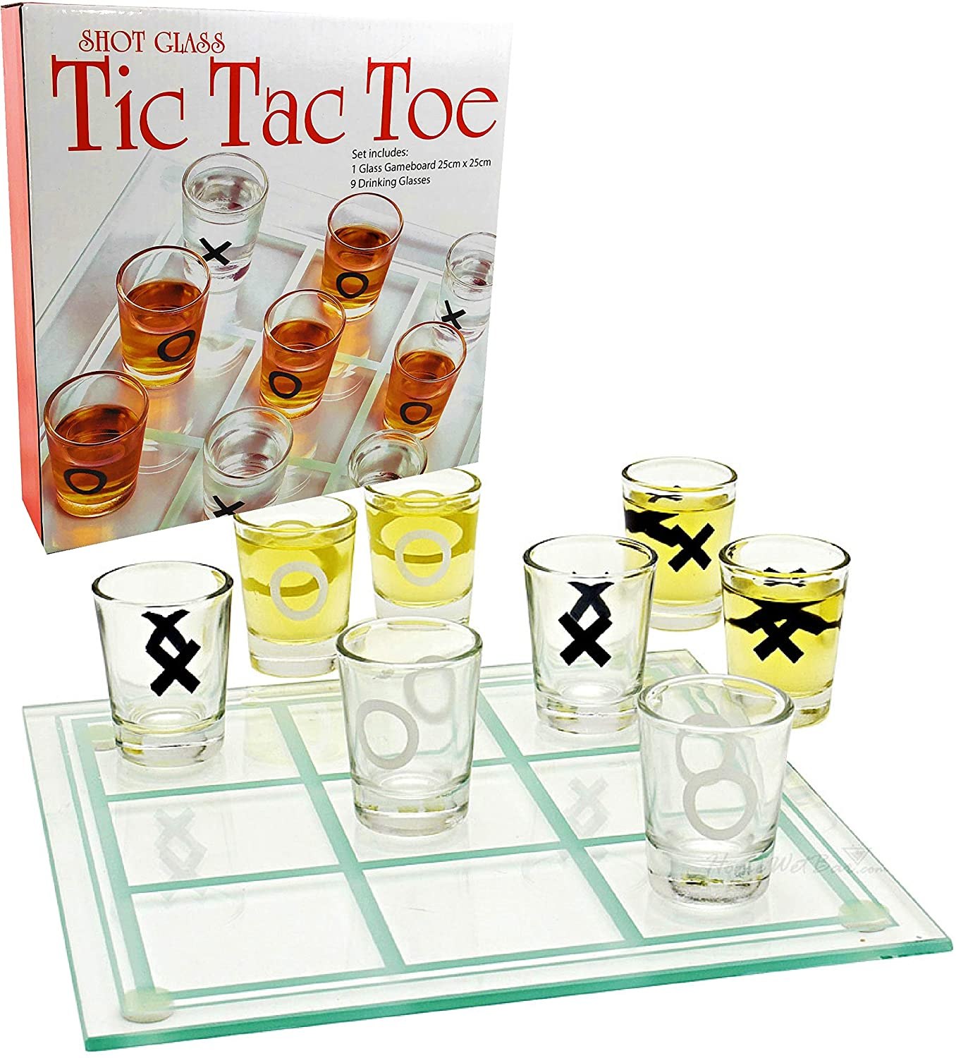 Matty&#039;s Toy Stop Shot Glass Tic-Tac-Toe