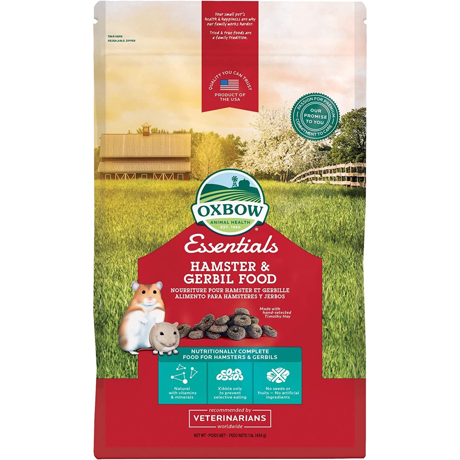 Oxbow Essentials - Hamster &amp; Gerbil Food