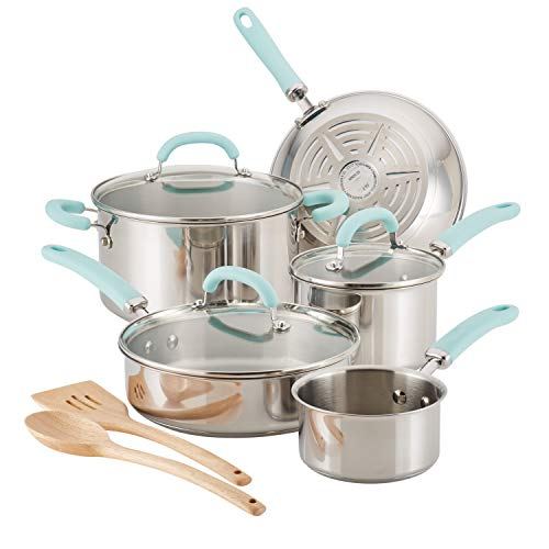 Rachael Ray 10-Piece Stainless Steel Set
