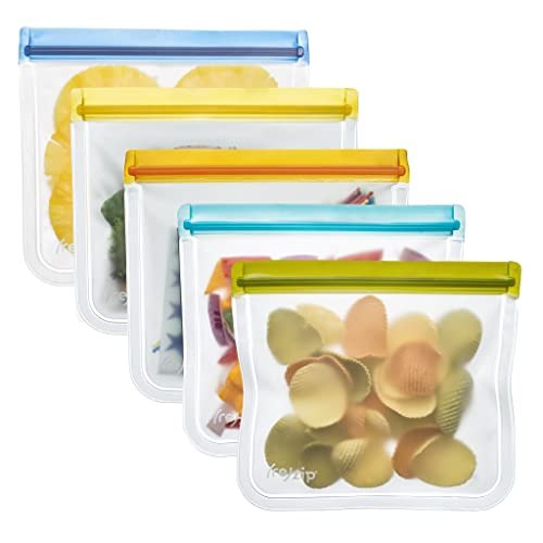 rezip Lay-Flat Lunch Leakproof Reusable Storage Bags