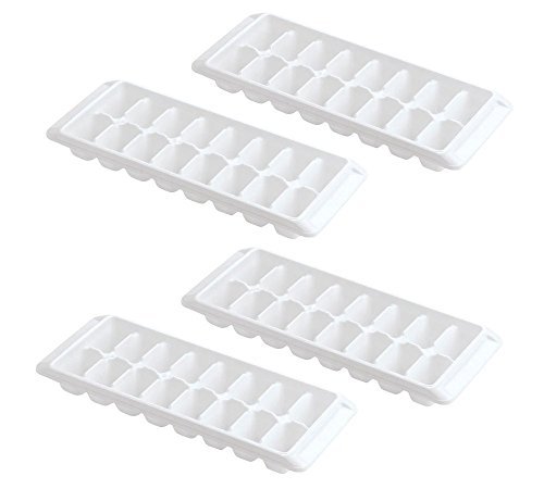 Kitch Easy Release White Ice Cube Tray (4)