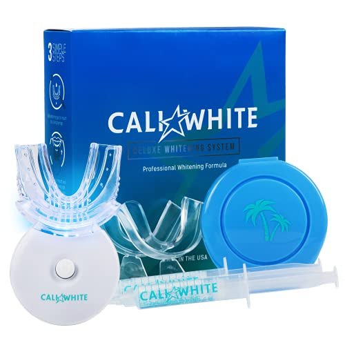 Cali White Smile Vegan Teeth Whitening Kit with LED Light