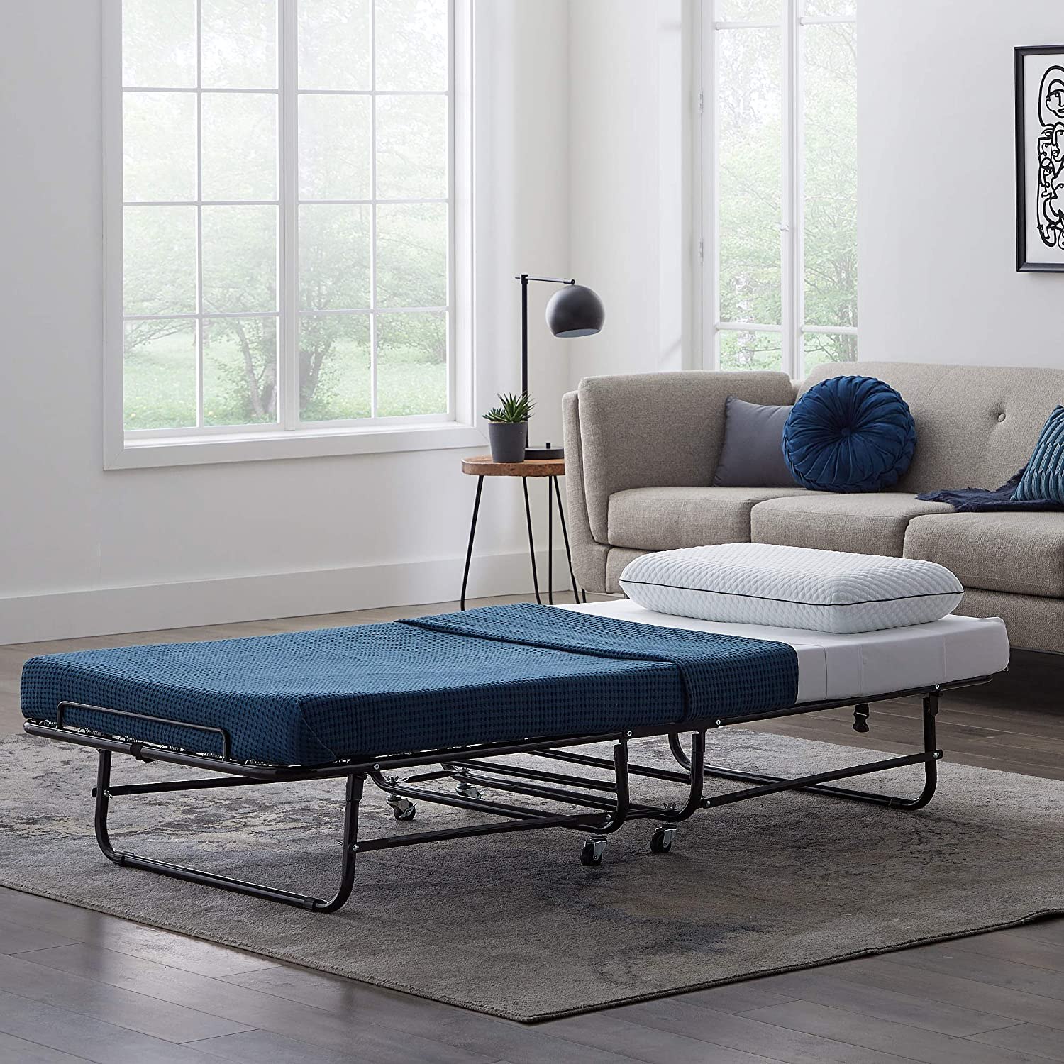 LUCID Rollaway Folding Guest Bed