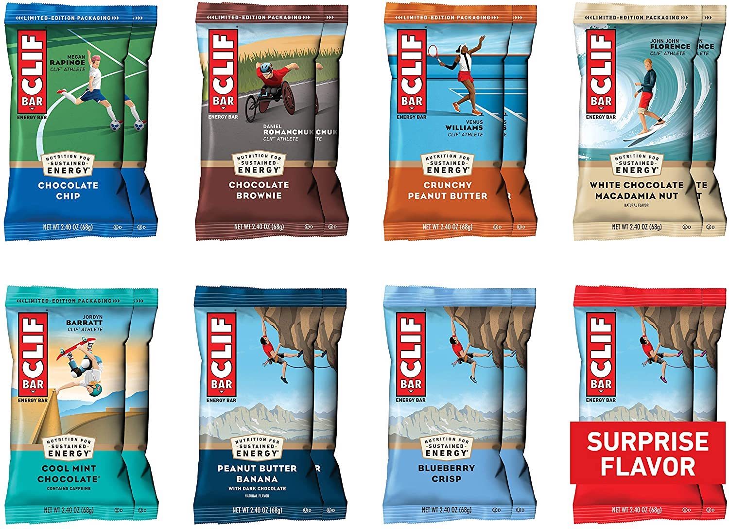 CLIF BAR Best Sellers Variety Pack