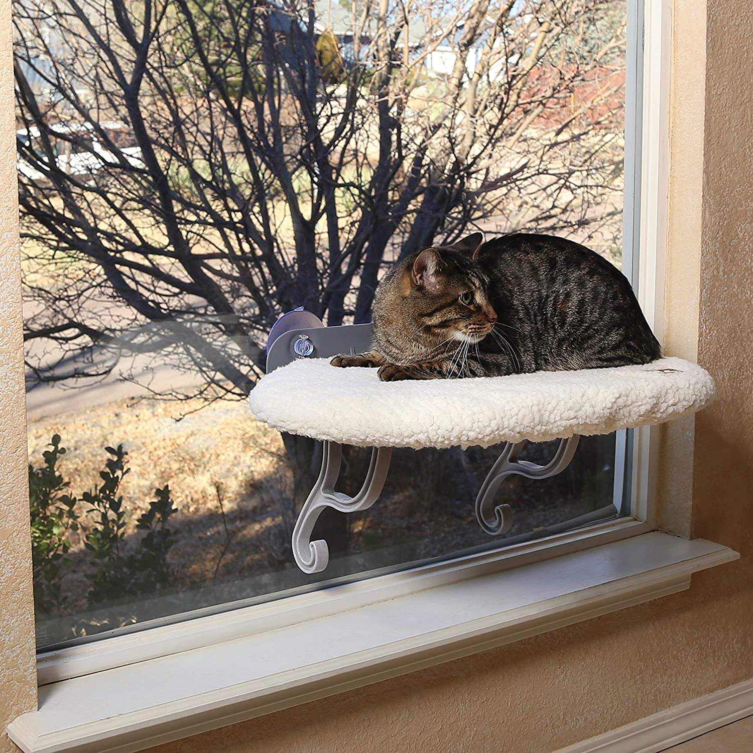 K&amp;H Pet Products Universal Mount Cat Window Perch