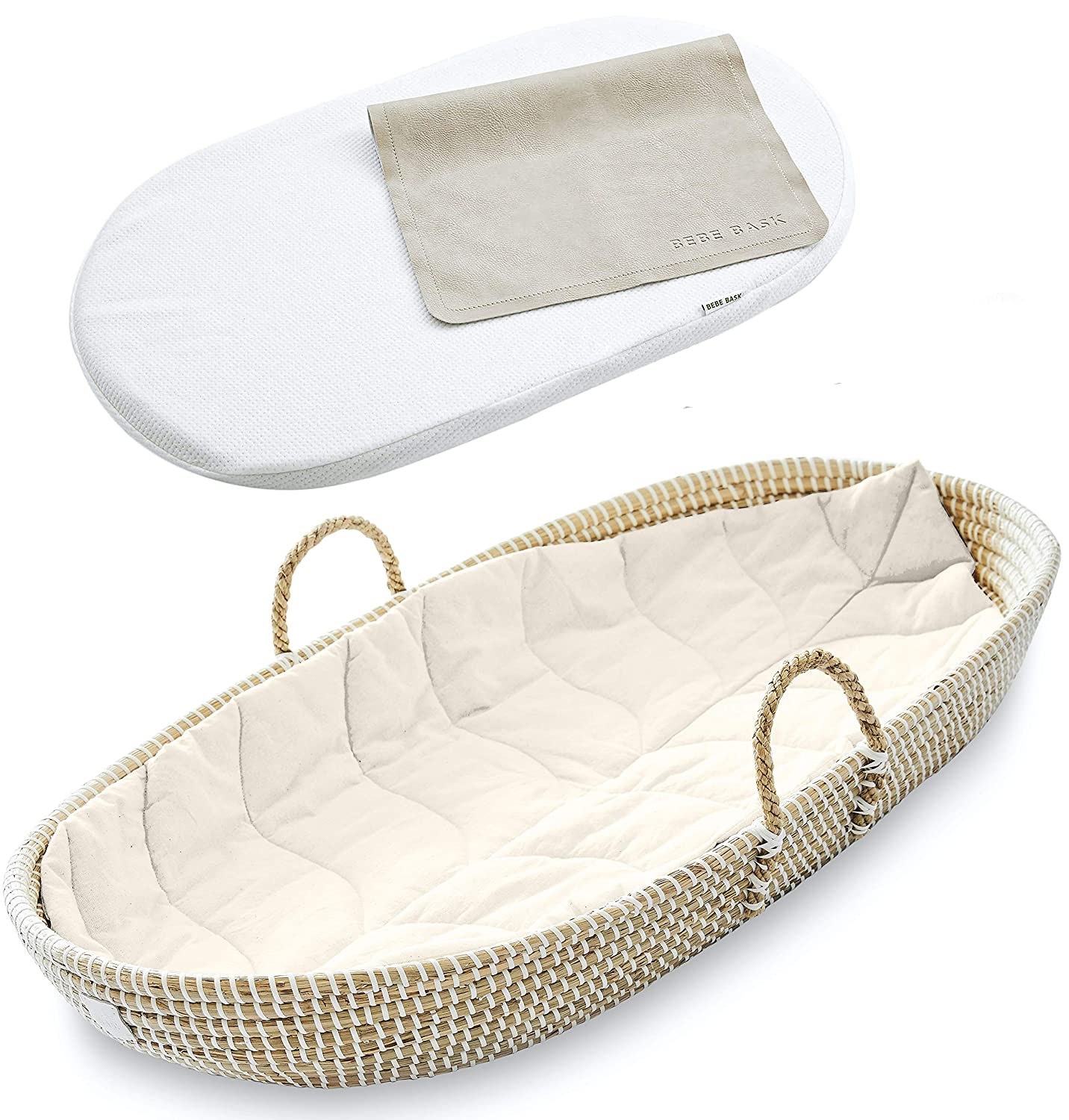 Bebe Bask Premium Baby Changing Moses Basket