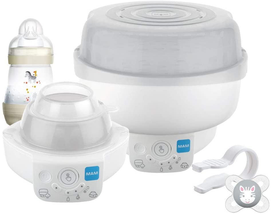 MAM Electric Baby Bottle Sterilizer &amp; Express Bottle Warmer