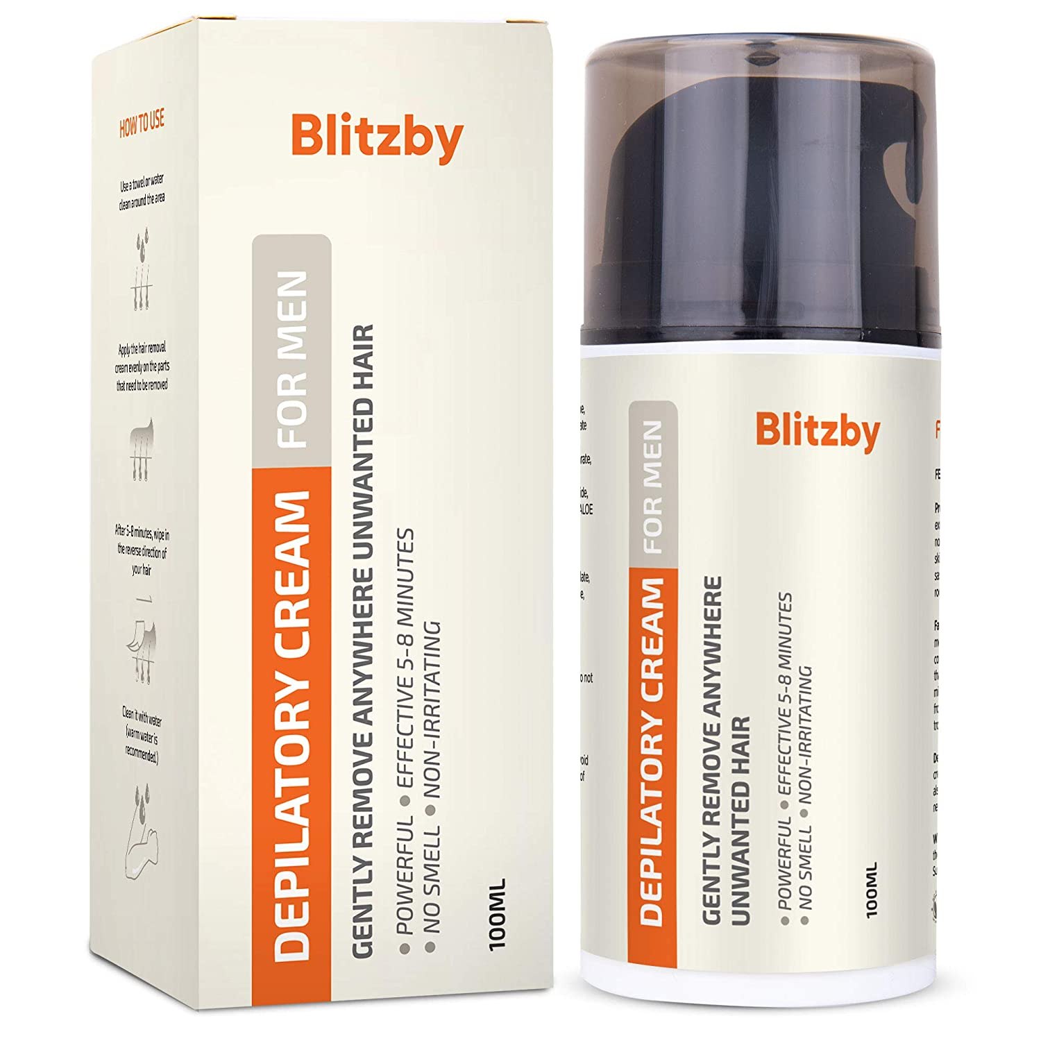 Blitzby Depilatory Cream For Men