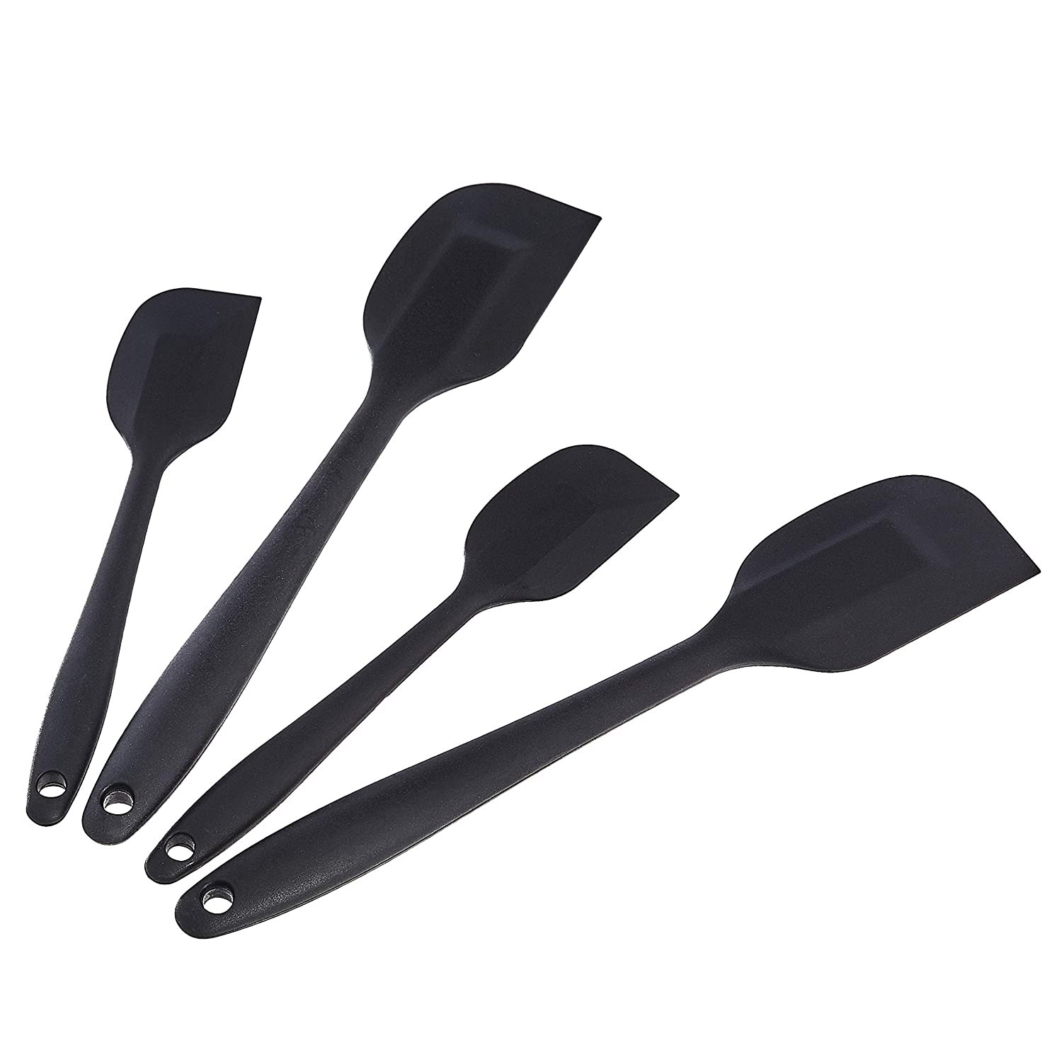 AmazonCommercial Non-Stick Silicone Spatula Set