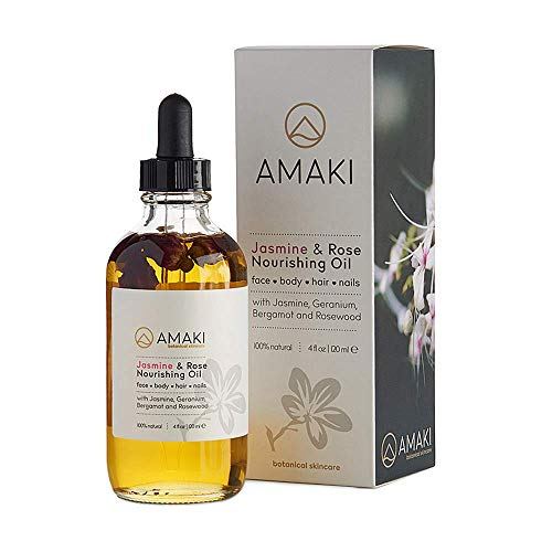 Amaki Skincare Jasmine and Rose Nourishing Oil