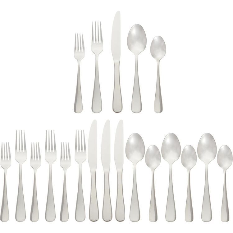 Amazon Basics Silverware Set
