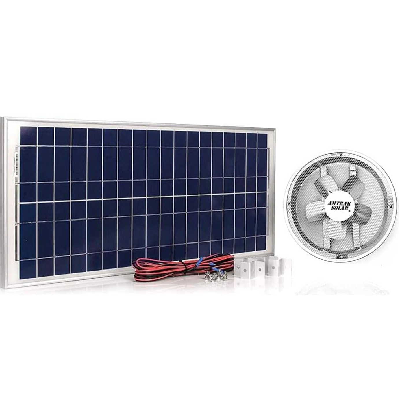 Amtrak Solar Solar Attic Fan