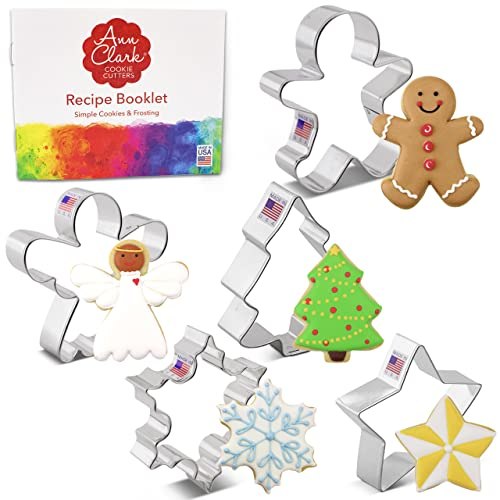 Ann Clark Cookie Cutters Christmas and Holiday Cookie Cutter Set