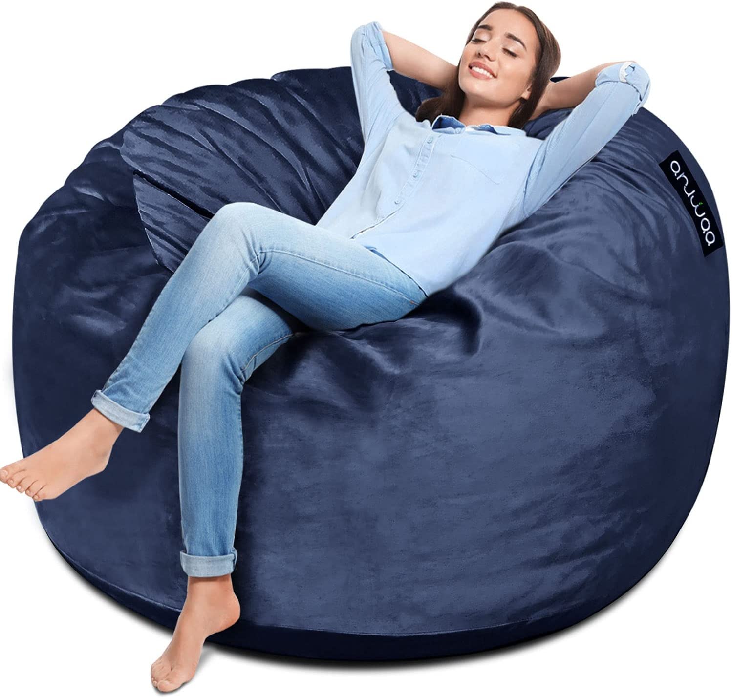 ANUWAA Memory Foam Bean Bag Chair for Kids