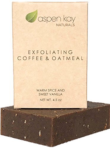 Aspen Kay Naturals Exfoliating Coffee &amp; Oatmeal Soap