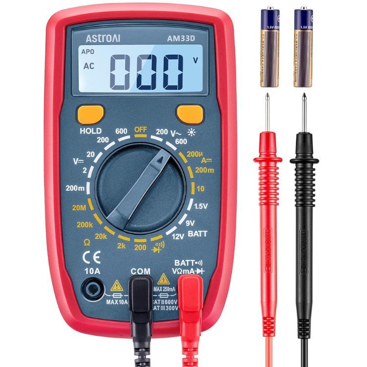 AstroAI Digital Multimeter Tester