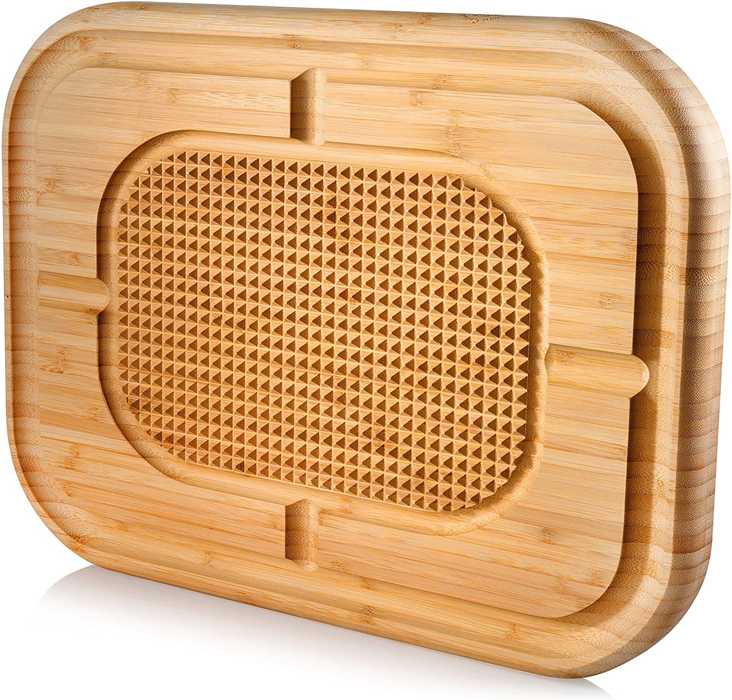 Bambusi Extra Large 17&quot; x 13&quot; Carving Board/Butcher Block