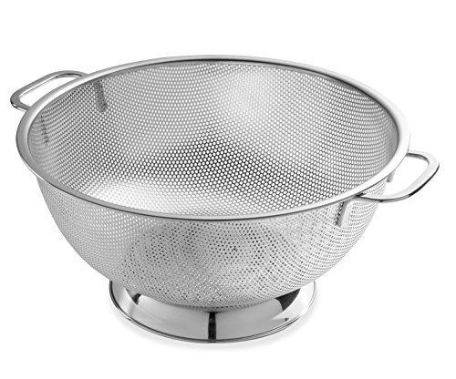 Bellemain Micro-Perforated Stainless Steel 5-Quart Colander