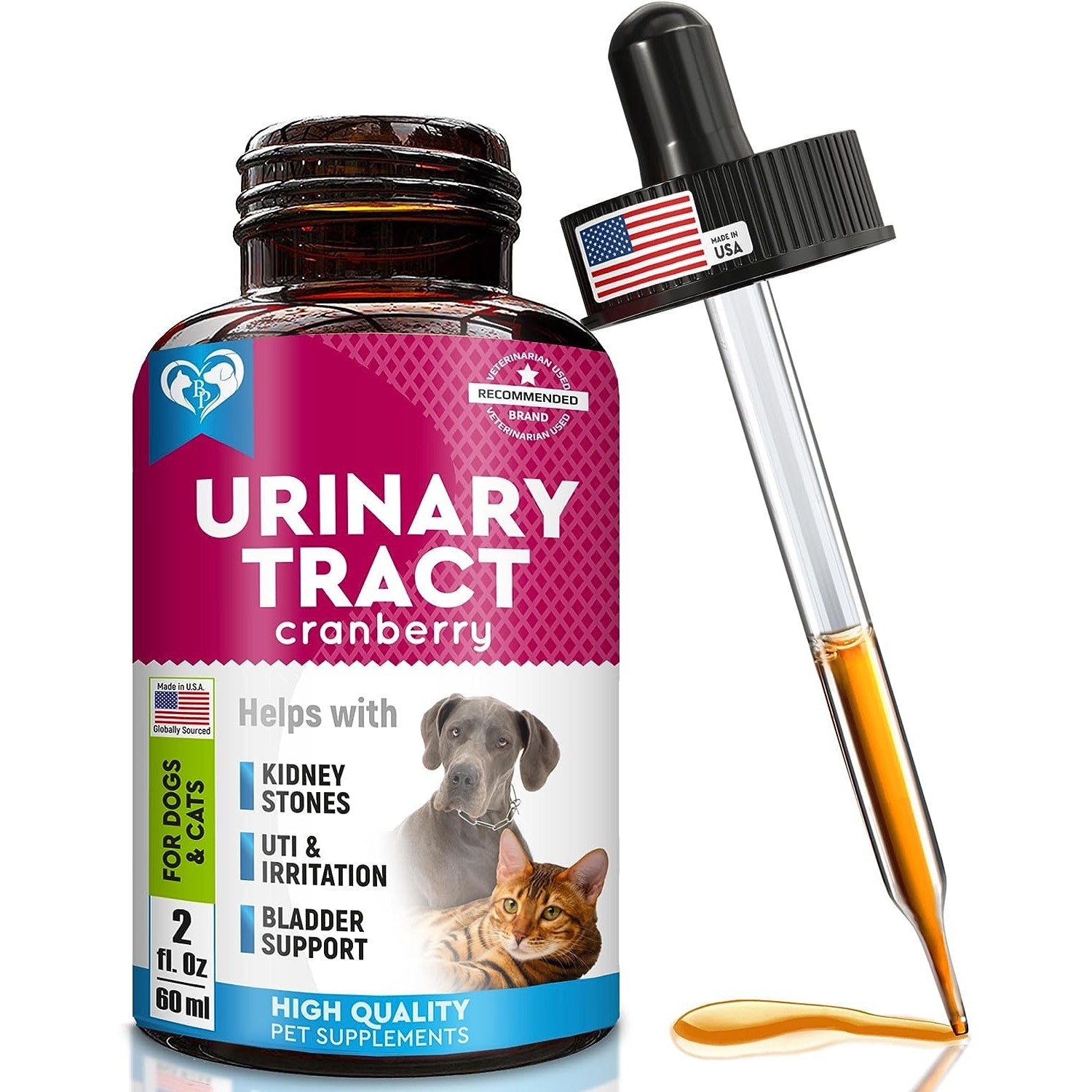 Beloved Pets Cat &amp; Dog Urinary Tract Infection Medicine