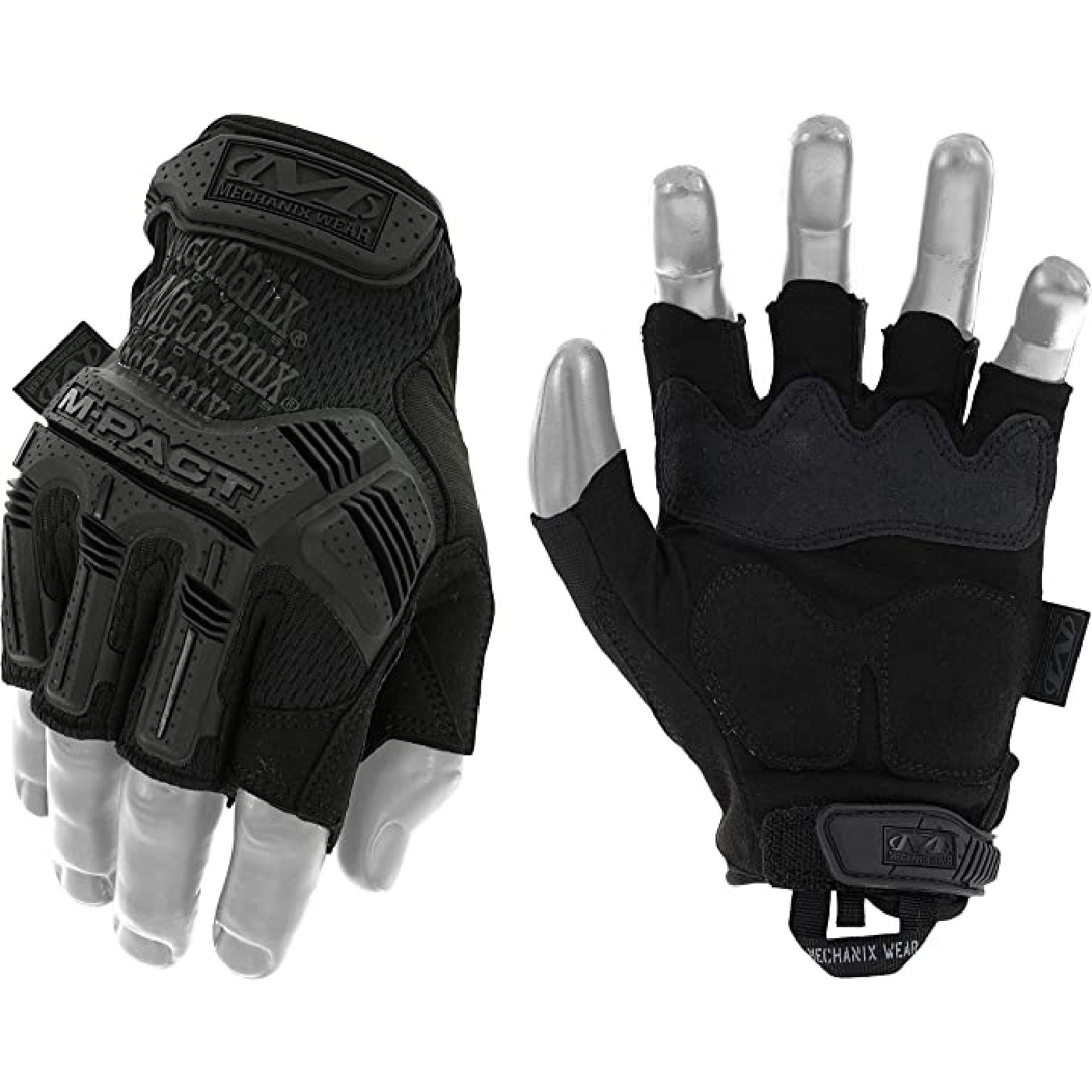 AIGEVTURE Anti Vibration Work Gloves Men TPR Impact Reducing Mechanic  Gloves SBR Fingers & Palm Padded Safety Work Gloves