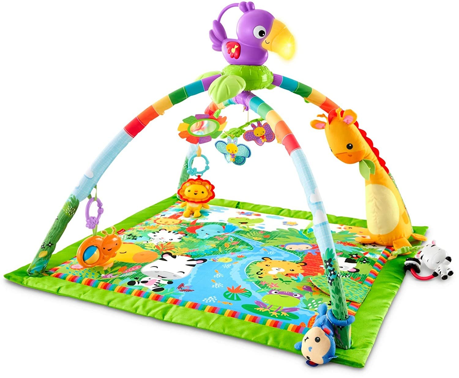 Fisher-Price Rainforest Music Lights Deluxe Gym