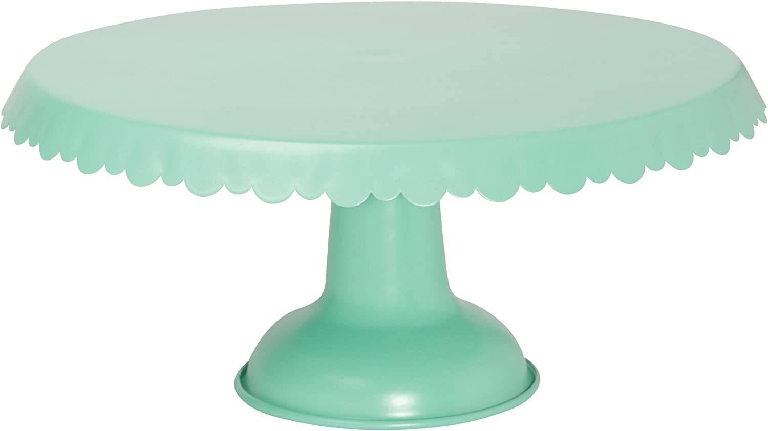 Now Designes Tin Cake Stand w/ Pedestal, Aqua