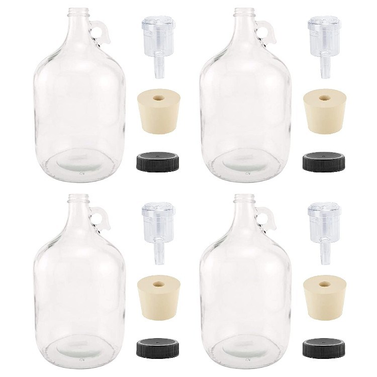 North Mountain Supply 1 Gallon Glass Fermenting Jug w/ Handle