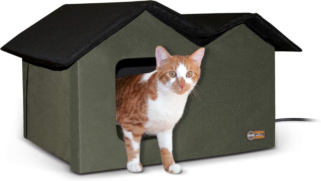 K&amp;H Pet Products Heated Outdoor Cat House