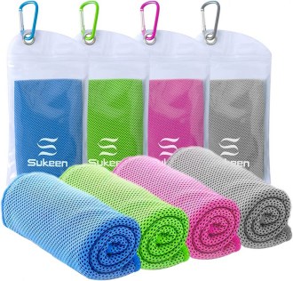 Sukeen 4 Pack Cooling Towel