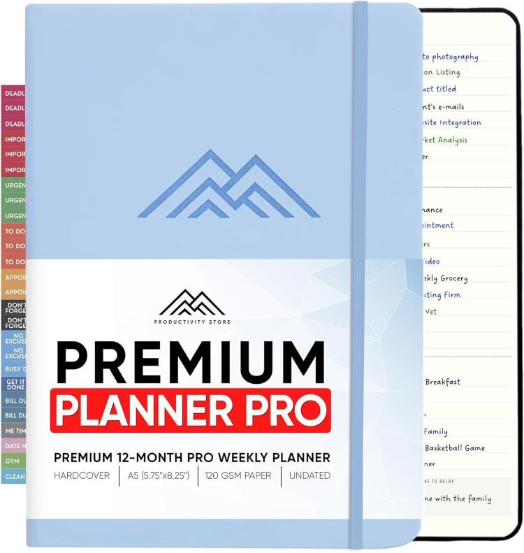 Daily Planners, Best 12-Month Day Planner