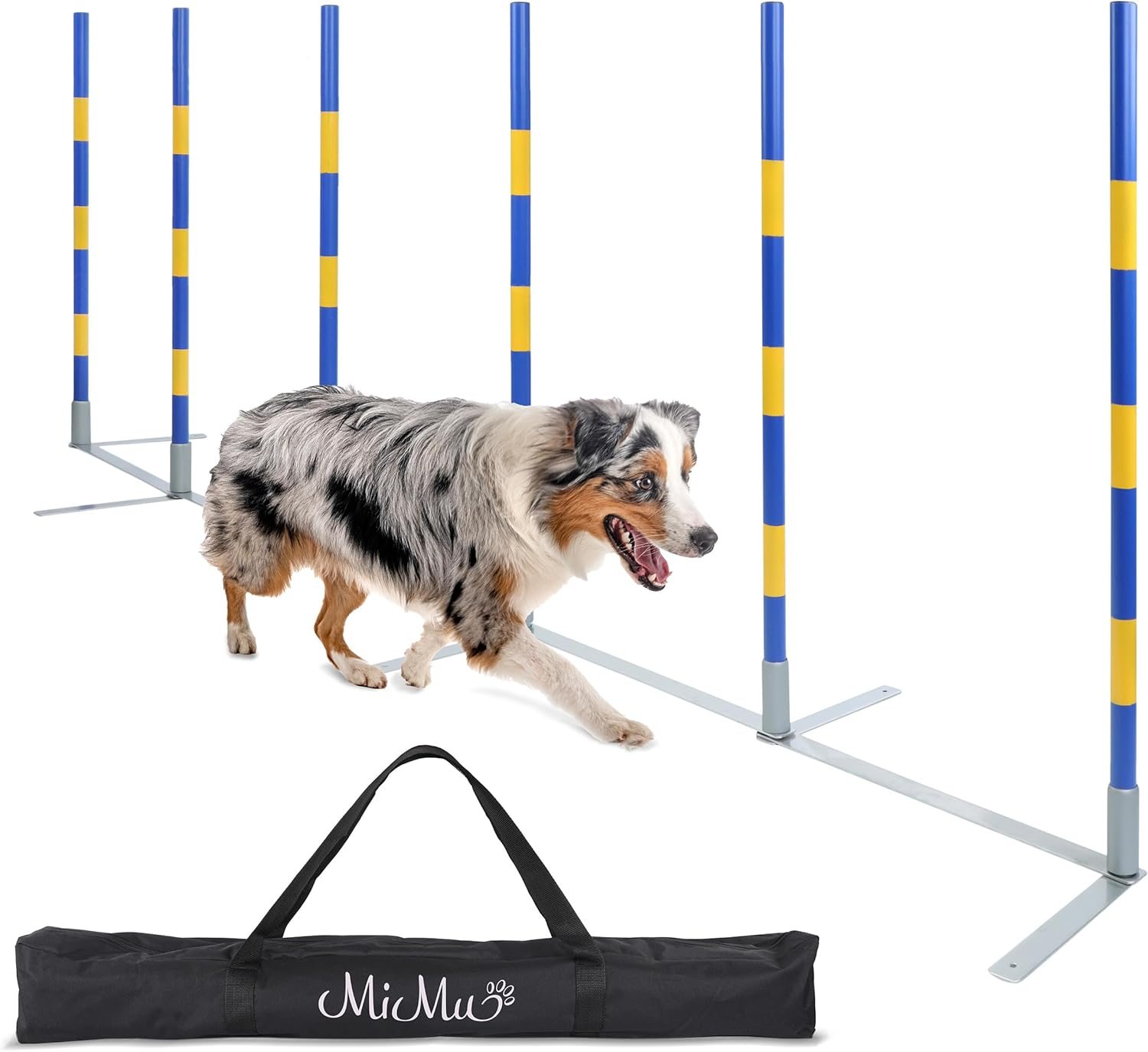 MiMu Dog Agility Poles