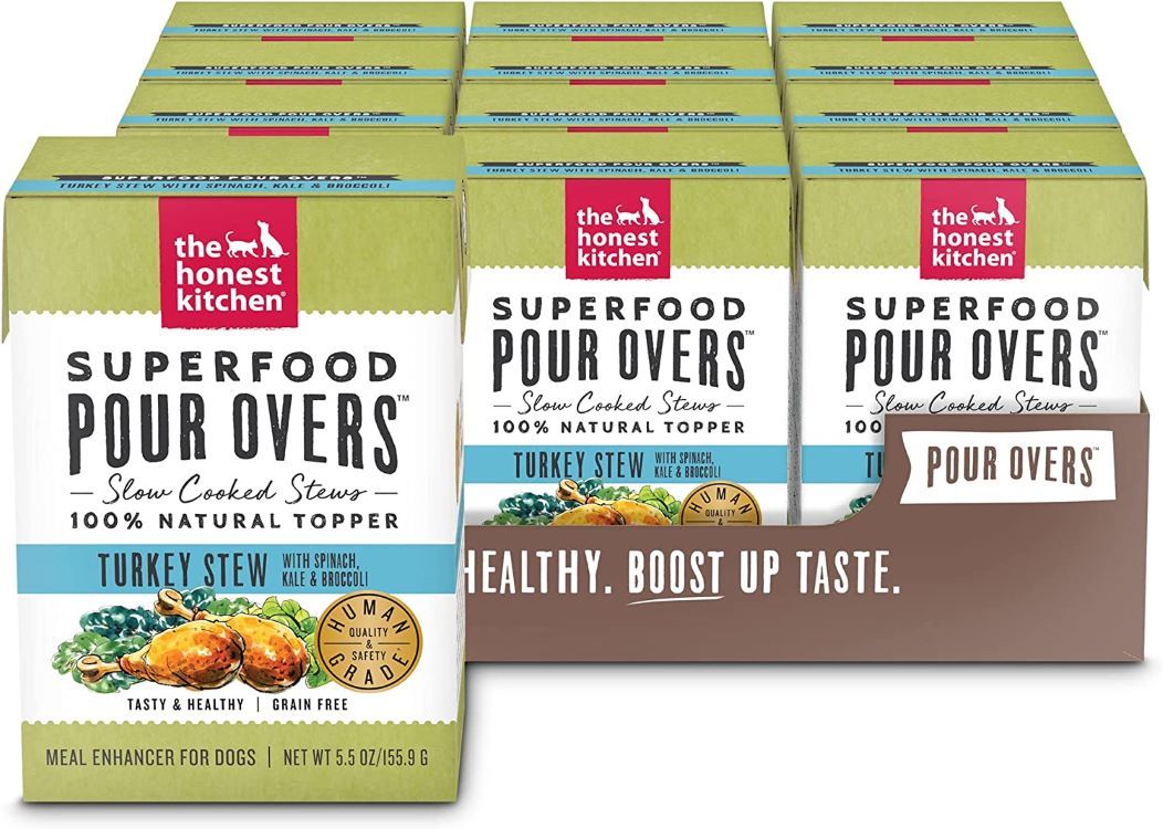 The Honest Kitchen Superfood POUR OVERS, Turkey Stew