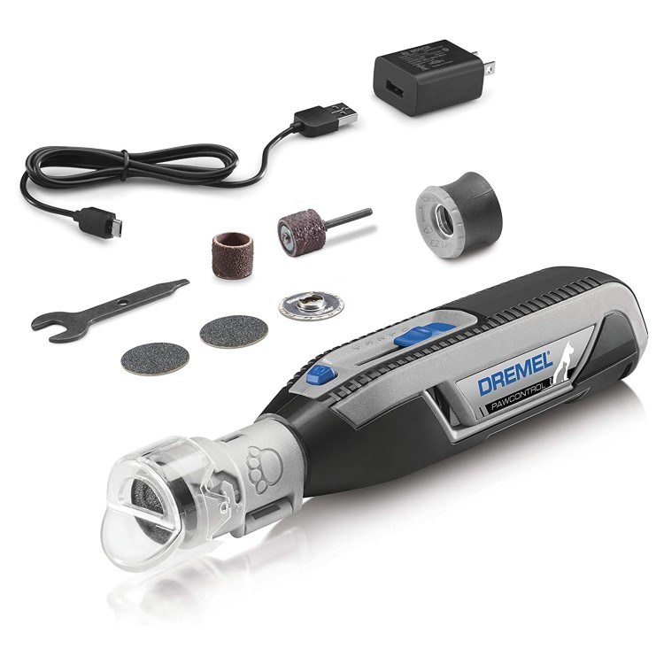 Dremel PawControl Cordless Dog Nail Grinder w/ Accessories