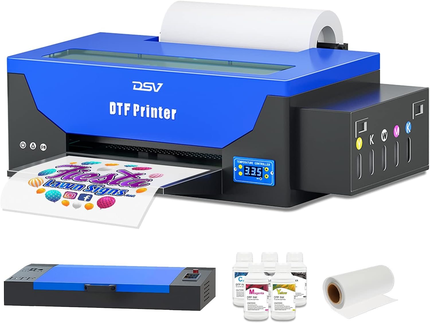 DSV Printer A3 L1800 Transfer Printer with Roll Feeder